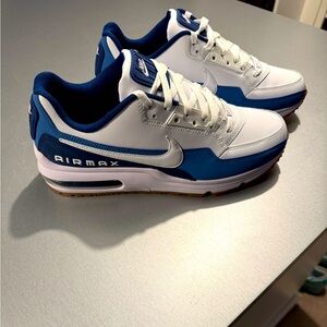 Nike Air Max LTD Coastal Blue and white with gum bottom size 10